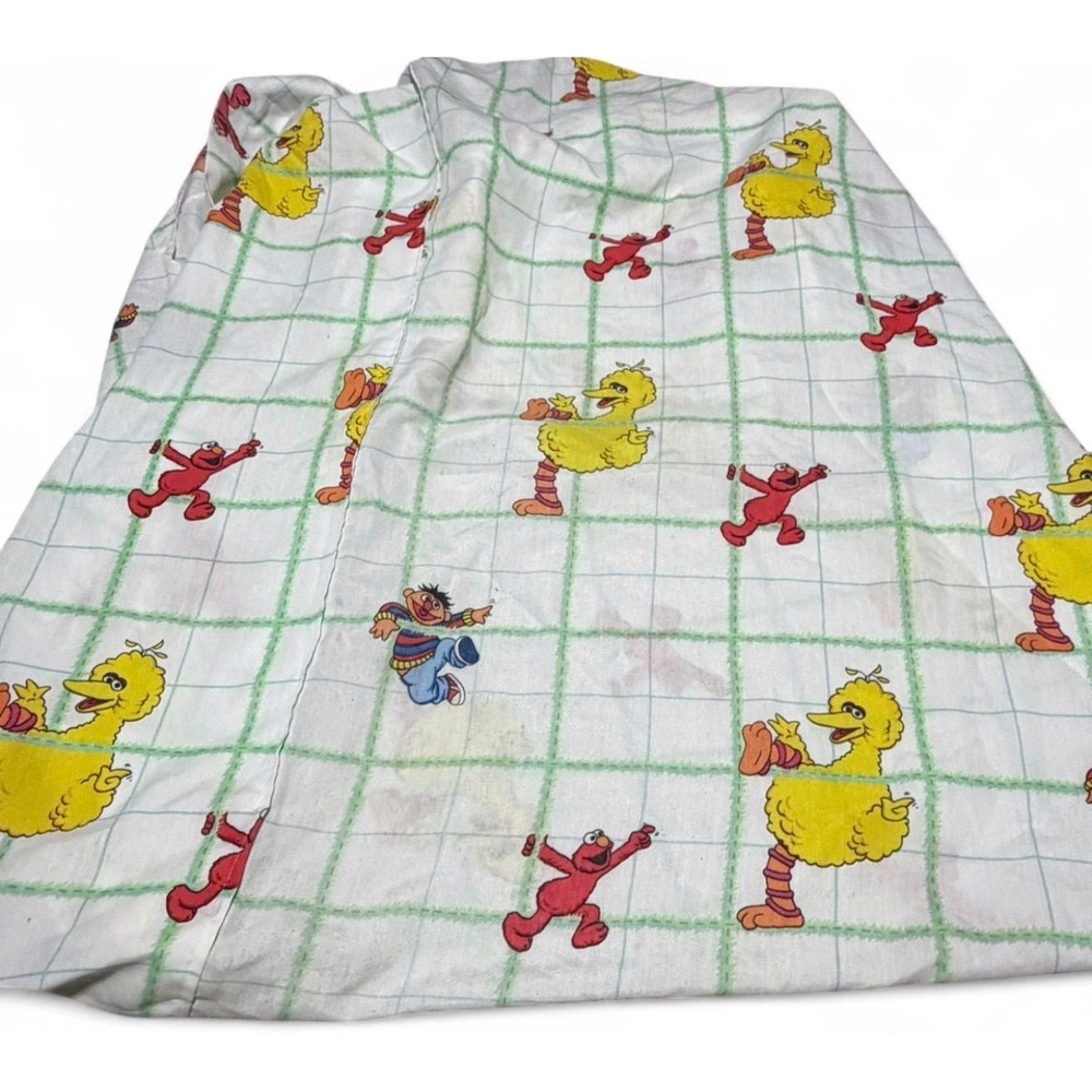 90's Sesame Street twin sheet